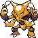 Sprite de Alakazam dans Pokemon Argent