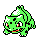 Sprite de Bulbizarre dans Pokemon Or