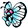 Sprite de Papilusion dans Pokemon Or