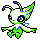 Sprite de Celebi dans Pokemon Or