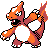 Sprite de Reptincel dans Pokemon Or