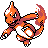 Sprite de Reptincel dans Pokemon Argent