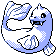 Sprite de Lamantine dans Pokemon Or