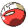 Sprite de Electrode dans Pokemon Argent