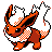 Sprite de Pyroli dans Pokemon Or