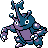 Sprite de Scarhino dans Pokemon Argent