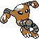 Sprite de Kicklee dans Pokemon Or