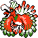 Sprite de Ho-oh dans Pokemon Argent