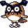 Sprite de Hootoot dans Pokemon Or