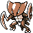 Sprite de Kabutops dans Pokemon Or