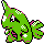 Sprite de Embrylex dans Pokemon Argent