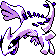 Sprite de Lugia dans Pokemon Or