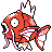 Sprite de Magicarpe dans Pokemon Argent