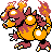 Sprite de Magmar dans Pokemon Argent