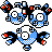 Sprite de Magneton dans Pokemon Argent