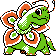 Sprite de Méganium dans Pokemon Or