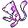 Sprite de Mew dans Pokemon Or