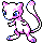 Sprite de Mew dans Pokemon Argent