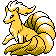 Sprite de Feunard dans Pokemon Or