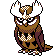 Sprite de Noarfang dans Pokemon Or