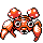 Sprite de Paras dans Pokemon Or