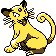 Sprite de Persian dans Pokemon Argent