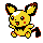 Sprite de Pichu dans Pokemon Argent