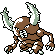 Sprite de Scarabrute dans Pokemon Argent