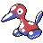 Sprite de Porygon 2 dans Pokemon Argent