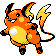 Sprite de Raichu dans Pokemon Argent