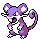 Sprite de Rattata dans Pokemon Argent