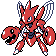 Sprite de Cizayox dans Pokemon Or