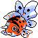 Sprite de Poissoroy dans Pokemon Or