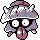 Sprite de Kokiyas dans Pokemon Argent