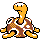 Sprite de Caratroc dans Pokemon Or