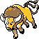 Sprite de Tauros dans Pokemon Argent