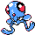 Sprite de Tentacool dans Pokemon Argent