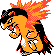 Sprite de Typhlosion dans Pokemon Or