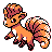 Sprite de Goupix dans Pokemon Or