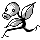 Sprite de Chetiflor dans Pokemon Spaceworld