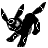 Sprite de Noctali dans Pokemon Spaceworld