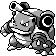 Sprite de Tortank dans Pokemon Spaceworld