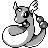 Sprite de Draco dans Pokemon Spaceworld