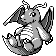 Sprite de Dracolosse dans Pokemon Spaceworld