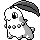 Sprite de Germignon dans Pokemon Spaceworld