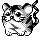 Sprite de Kotora dans Pokemon Spaceworld