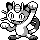 Sprite de Miaouss dans Pokemon Spaceworld