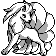 Sprite de Feunard dans Pokemon Spaceworld