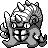 Sprite de Amonistar dans Pokemon Spaceworld