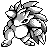 Sprite de Sablaireau dans Pokemon Spaceworld